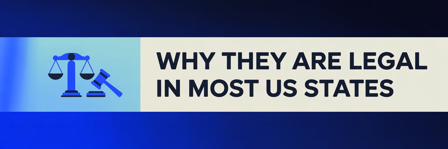 Why they are legal in most US states